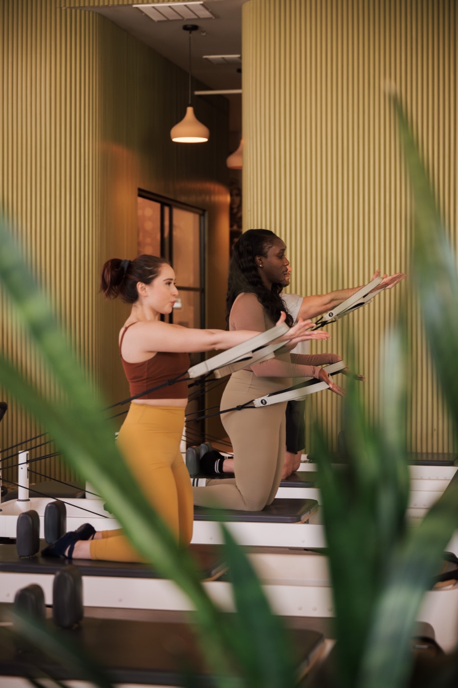 The Studio Pilates brand photography panel seven