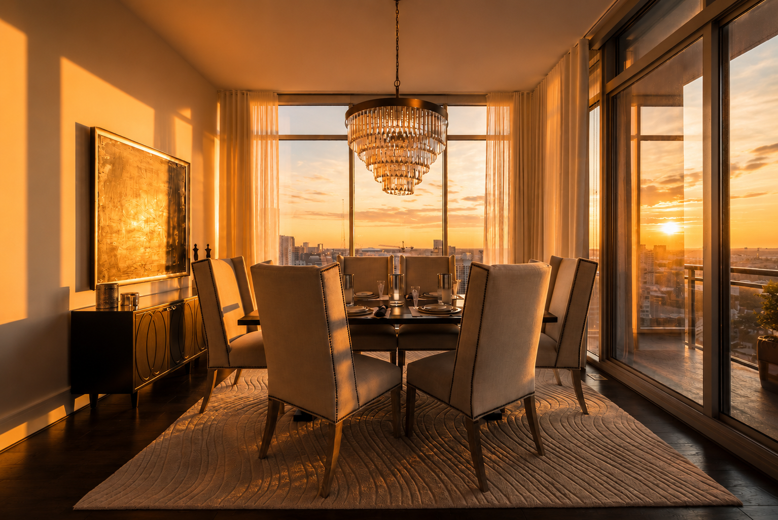1065 Midtown luxury residence feature rendering