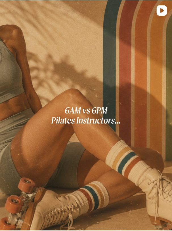 The Studio Pilates educational Instagram carousel preview