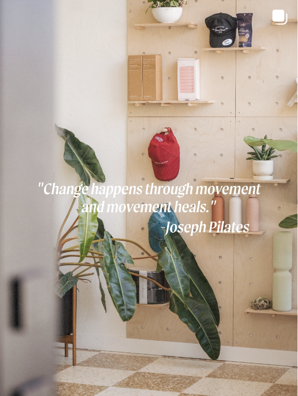 The Studio Pilates wellness and movement content preview