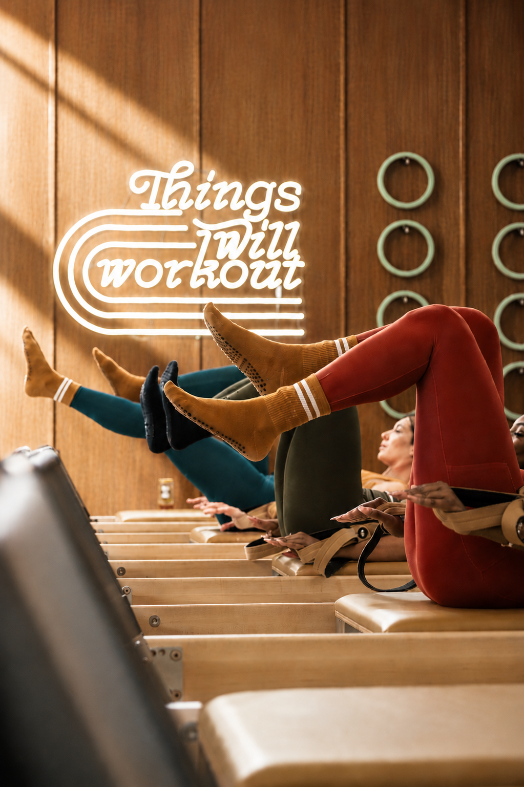 The Studio Pilates fitness campaign