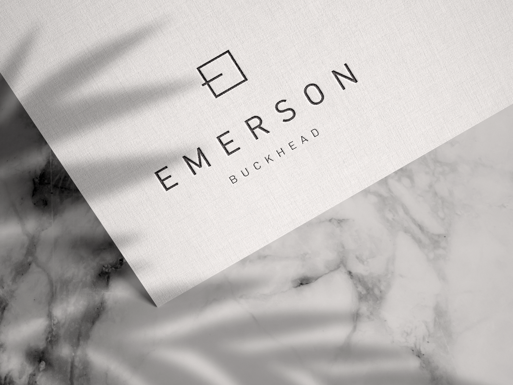 Emerson Buckhead brand positioning visual