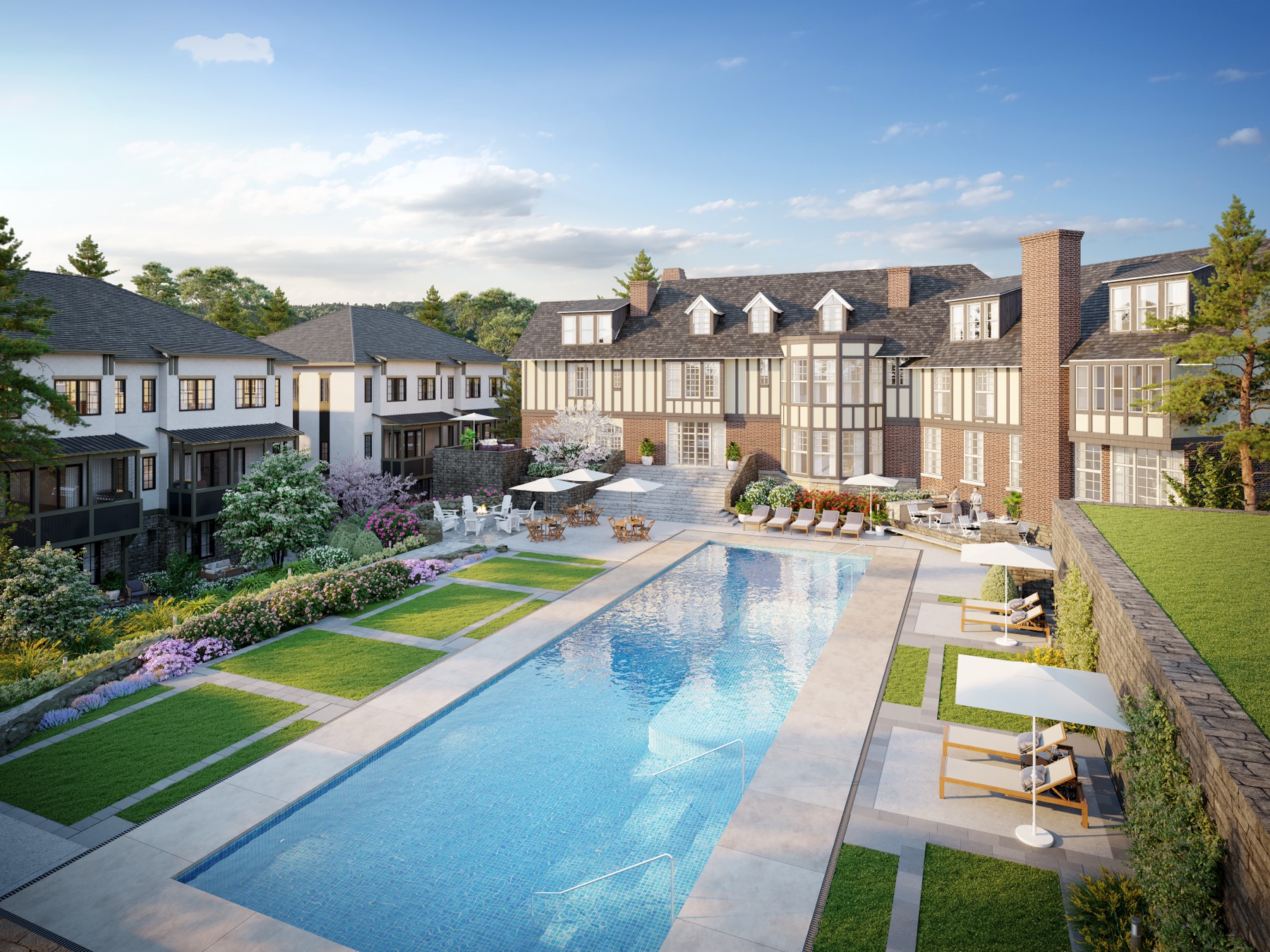 Pool view rendering from Project Renderings