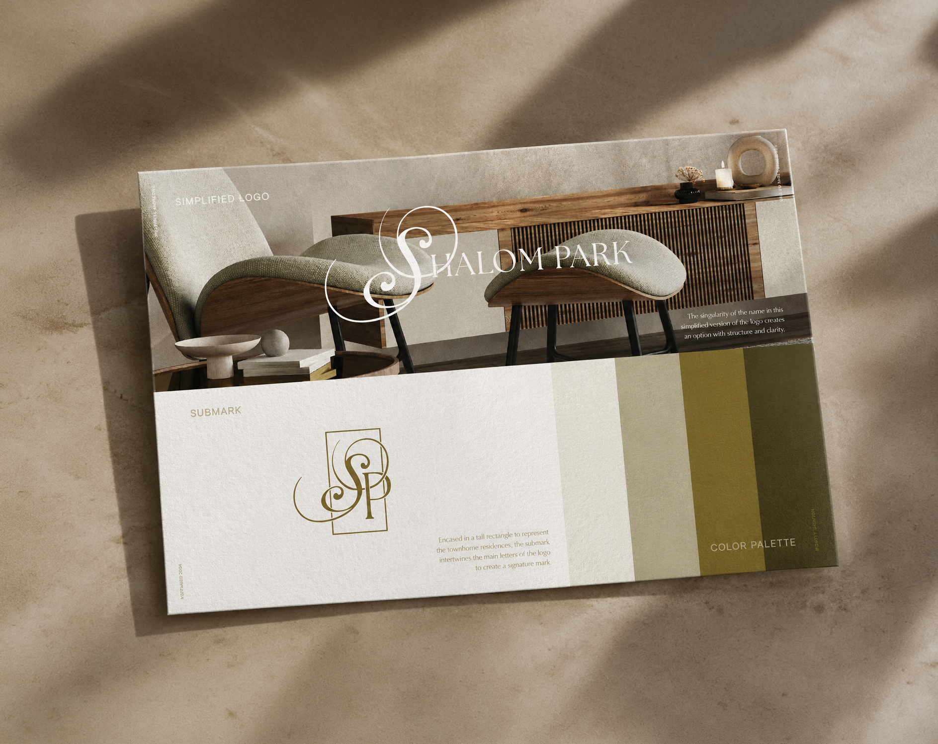 Shalom Park brand guide image
